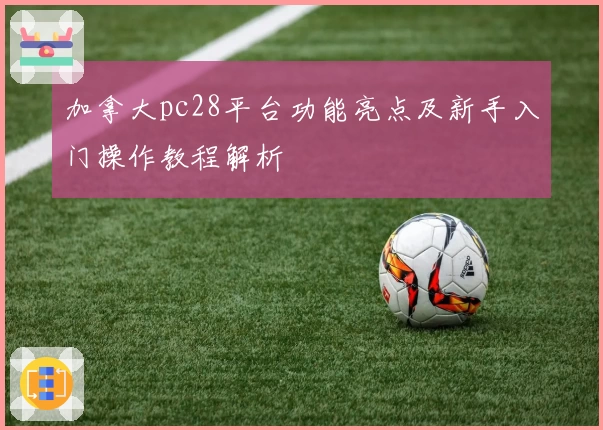 加拿大pc28平台功能亮点及新手入门操作教程解析